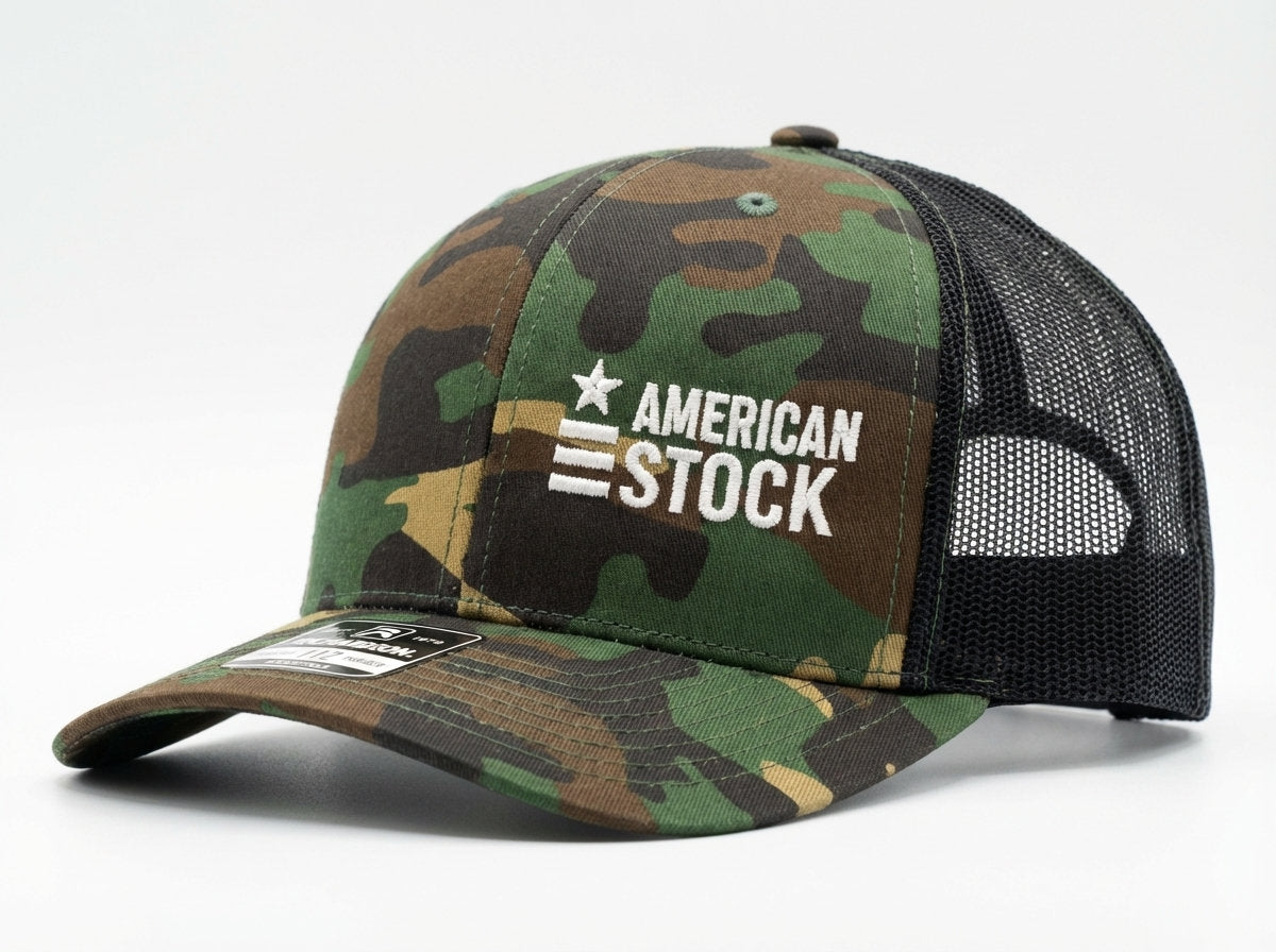 Camo Trucker Hat — front