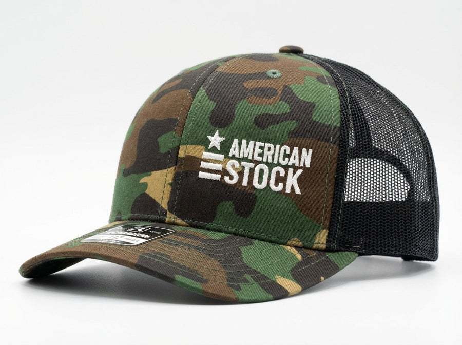 Camo Trucker Hat — front
