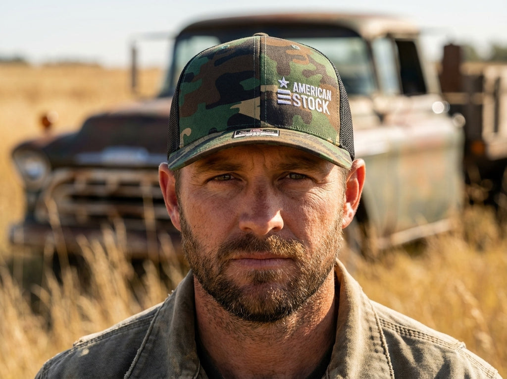 Camo Trucker Hat — angle