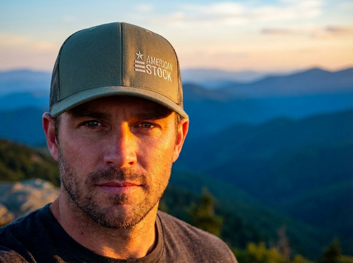 Camo Trucker Hat — back mesh