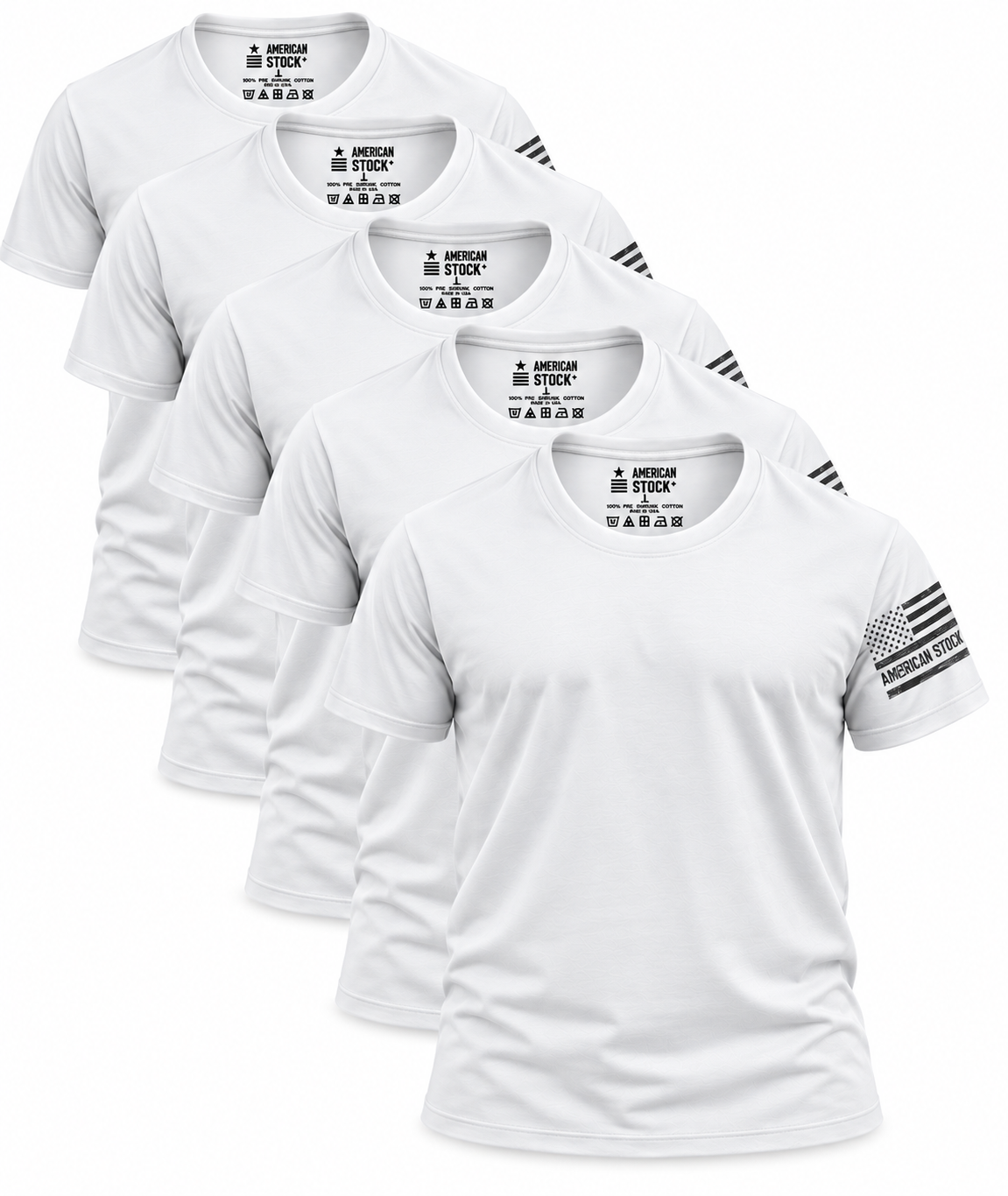 TRUE STOCK 5 PACK WHITE